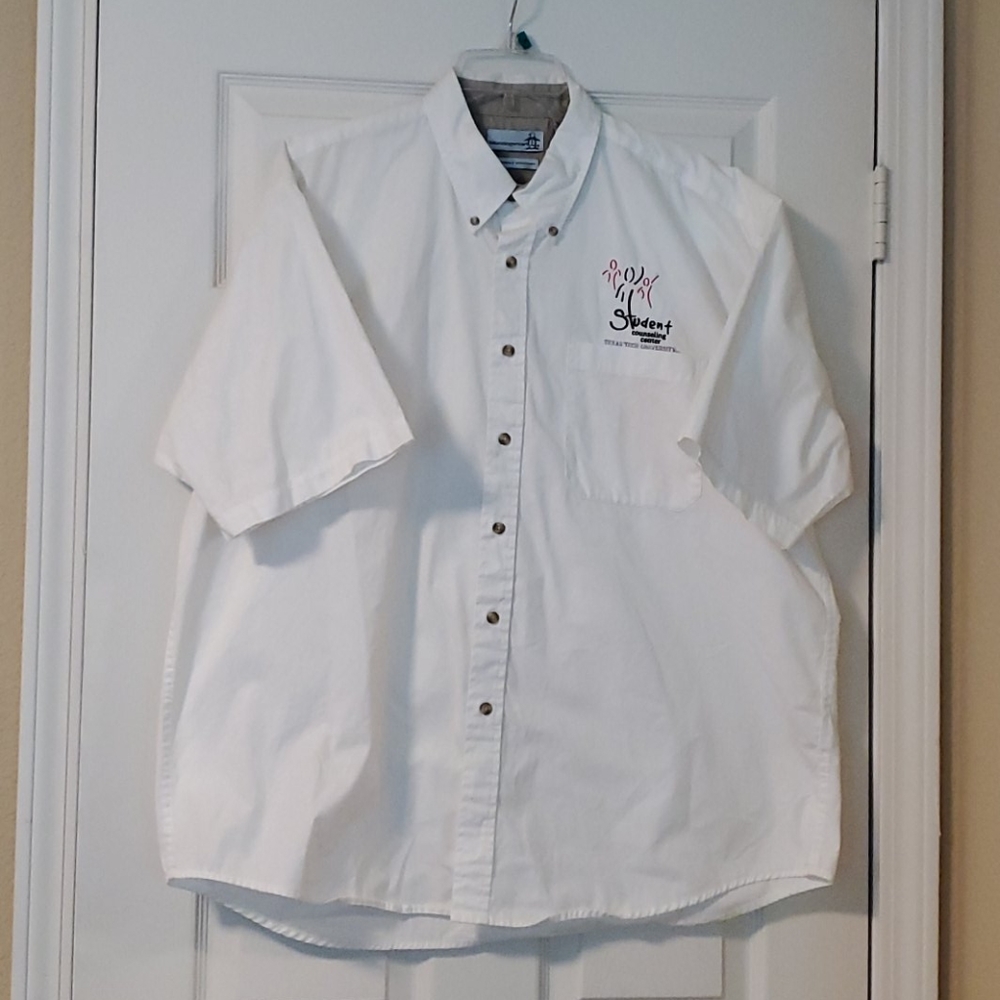 Men's shirt Texas Tech university student counseli